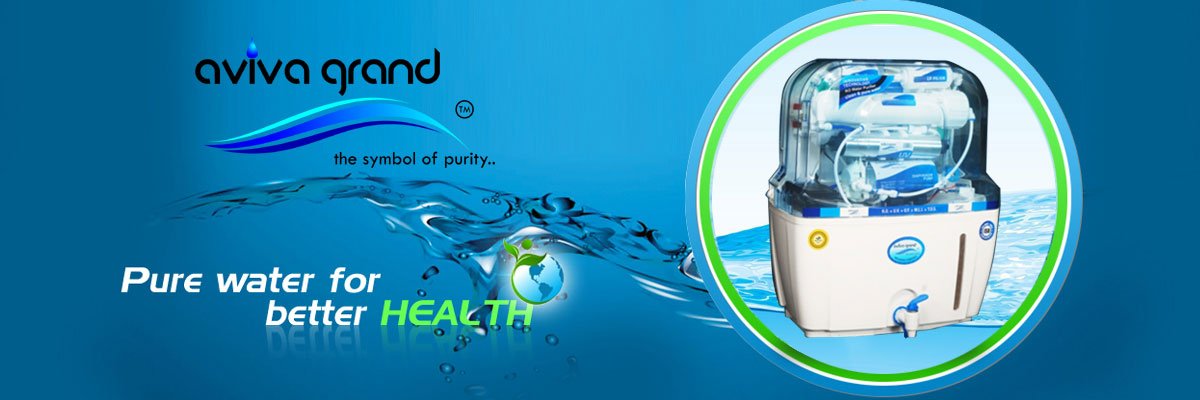 Aviva Grand RO Water Purifier in India. avivagrand.com